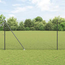 vidaXL Hevederes drótkerítés tüskékkel 10 x 1,6 m PVC-bevonatos Acél