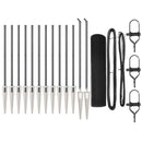 vidaXL Hevederes drótkerítés tüskékkel 25 x 1 m PVC-bevonatos Acél