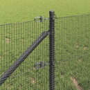 vidaXL Hevederes drótkerítés tüskékkel 50 x 0,6 m PVC-bevonatos Acél