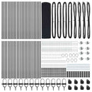 vidaXL Hevederes drótkerítés tüskékkel 100 x 0,6 m PVC-bevonatos Acél