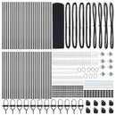 vidaXL Kerítés oszlopokkal Szürke 0.8 x 100 m Acél