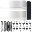 vidaXL Kerítés oszlopokkal Szürke 1 x 100 m Acél