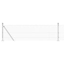 vidaXL Hegesztett Drótháló Beton Alappal 25 x 0,4 m (Sz x M)