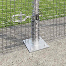 vidaXL Hegesztett Drótháló Beton Alappal 25 x 1,5 m (Sz x M)