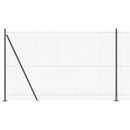 vidaXL Hegesztett Drótháló Beton Alappal 10 x 1,4 m PVC-bevonatos acél