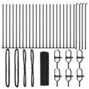 vidaXL Kerítésoszlop Szürke