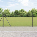 vidaXL Hegesztett Drótháló Beton Alappal 50 x 0,8 m PVC-bevonatos acél