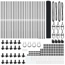 vidaXL Kerítés oszlopokkal Szürke 1.2 x 50 m Acél