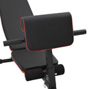 vidaXL Súly pad Fekete 131 x 41 x 100 cm Porszórt acél