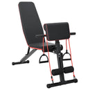 vidaXL Súly pad Fekete 131 x 41 x 100 cm Porszórt acél