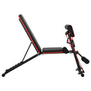 vidaXL Súly pad Fekete 131 x 41 x 100 cm Porszórt acél