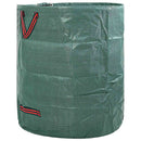 vidaXL Kerti hulladéktáskák 12 pcs Zöld 45 x 45 x 76 cm Polipropilén