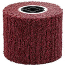 vidaXL Csiszoló hengerek 3 pcs Piros 12 x 12 x 10 cm Syntetikus rost