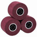 vidaXL Csiszoló hengerek 3 pcs Piros 12 x 12 x 10 cm Syntetikus rost