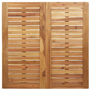 vidaXL ÉtkezőAsztal Barna 90 x 90 x 75 cm Tömör Akácfa