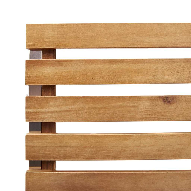 vidaXL Kerti Szék 4 pcs Barna 56 x 54.5 x 87 cm Tömör akácfa
