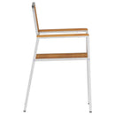 vidaXL KertSzék 4 pcs Barna 56x54,5x87cm Tömör akácfa