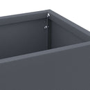 vidaXL Napernyő Állvány tárolóval Antracit 15,5 x 15,5 x 49 cm Acél
