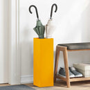 vidaXL Napernyő Állvány tárolóval Mustár 15,5 x 15,5 x 49 cm Fém