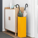 vidaXL Napernyő Állvány tárolóval Mustár 15,5 x 15,5 x 49 cm Fém