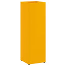 vidaXL Napernyő Állvány tárolóval Mustár 15,5 x 15,5 x 49 cm Fém