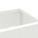 vidaXL Napernyő Állvány Fehér 28 x 12 x 41 cm Acél