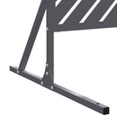 vidaXL Magánszféra Képernyő 100 x 50 x 180 cm Acél Antracitszürke