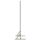 vidaXL Magánszféra Képernyő Olívazöld Acél