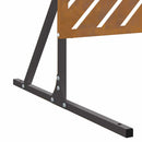 vidaXL Magánszféra Képernyő Szürke Acél