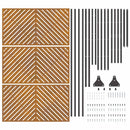 vidaXL Magánszféra Képernyő Szürke Acél