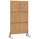 vidaXL Magánszféra Képernyő Szürke Acél