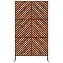 vidaXL Magánszféra Képernyő 100 x 50 x 180 cm Időjárásálló Acél