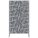 vidaXL Magánszféra Képernyő Antracit 100 x 50 x 180 cm Acél
