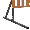 vidaXL Magánszféra Képernyő Szürke Acél