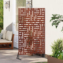 vidaXL Magánszféra Képernyő 100 x 50 x 180 cm Időjárásálló Acél
