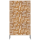 vidaXL Magánszféra Képernyő Szürke Acél