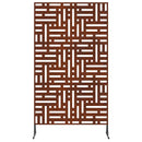 vidaXL Magánszféra Képernyő 100 x 50 x 180 cm Időjárásálló Acél