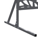 vidaXL Magánszféra Képernyő 100 x 50 x 180 cm Acél Antracitszürke
