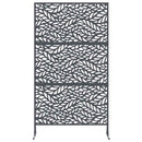 vidaXL Magánszféra Képernyő 100 x 50 x 180 cm Acél Antracitszürke