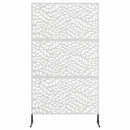 vidaXL Magánszféra Képernyő 100 x 50 x 180 cm Rozsdamentes Acél Ezüst