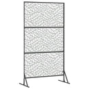 vidaXL Magánszféra Képernyő 100 x 50 x 180 cm Horganyzott Acél Ezüst