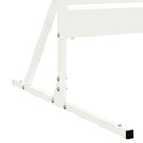 vidaXL Magánszféra Képernyő 100 x 50 x 180 cm Acél Fehér