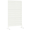 vidaXL Magánszféra Képernyő 100 x 50 x 180 cm Acél Fehér