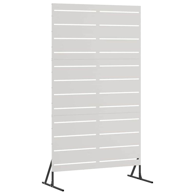 vidaXL Magánszféra Képernyő Szürke Acél