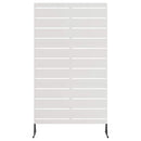 vidaXL Magánszféra Képernyő Szürke Acél