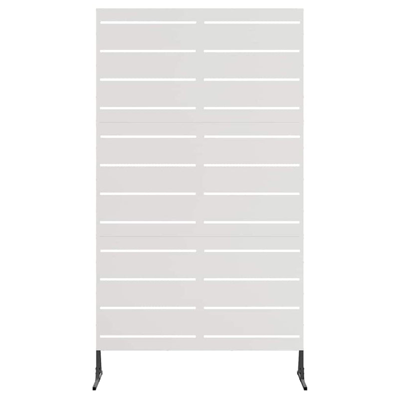 vidaXL Magánszféra Képernyő Szürke Acél