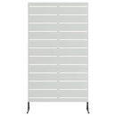 vidaXL Magánszféra Képernyő 100 x 50 x 180 cm Horganyzott Acél Ezüst