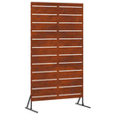 vidaXL Magánszféra Képernyő Szürke 100 x 50 x 180 cm Időjárásálló acél