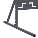 vidaXL Magánszféra Képernyő 100 x 50 x 180 cm Acél Antracitszürke