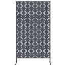vidaXL Magánszféra Képernyő 100 x 50 x 180 cm Acél Antracitszürke